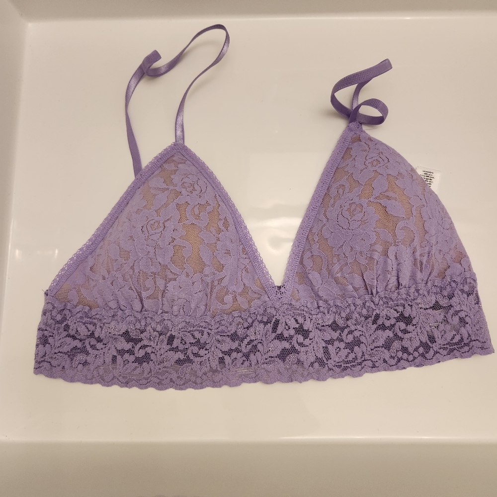 Hanky Panky Purple Lace Bralette